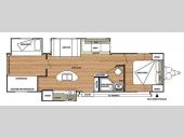 Floorplan - 2014 Forest River RV Salem 31BKIS