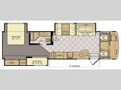 Floorplan - 2014 Fleetwood RV Bounder Classic 34B