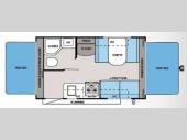 Floorplan - 2014 Jayco Jay Feather Ultra Lite X17Z