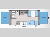 Floorplan - 2014 Jayco Jay Feather Ultra Lite X19H