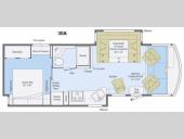 Floorplan - 2014 Winnebago Sightseer 30A