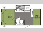 Floorplan - 2014 Forest River RV R Pod RP 176