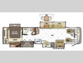 Floorplan - 2014 Forest River RV Berkshire 390BH