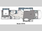 Floorplan - 2014 Forest River RV Georgetown XL 378TSF