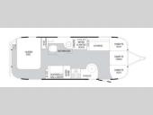 Floorplan - 2014 Airstream RV International Serenity 25