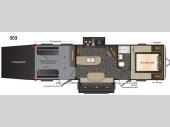 Floorplan - 2014 Keystone RV Impact 303