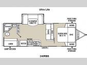 Floorplan - 2015 Coachmen RV Freedom Express 248RBS