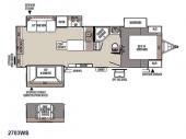 Floorplan - 2015 Forest River RV Rockwood Ultra Lite 2703WS
