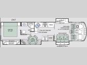 Floorplan - 2015 Thor Motor Coach Challenger 37KT
