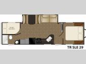 Floorplan - 2015 Heartland Trail Runner 29 SLE