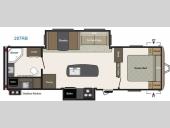 Floorplan - 2015 Keystone RV Springdale 287RB