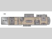 Floorplan - 2015 EverGreen RV Tesla 3950
