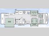 Floorplan - 2015 Thor Motor Coach Palazzo 35.1