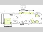 Floorplan - 2015 Tiffin Motorhomes Allegro 32 CA