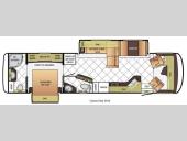 Floorplan - 2015 Newmar Canyon Star 3610