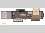 Floorplan - 2015 CrossRoads RV Elevation TF 3840