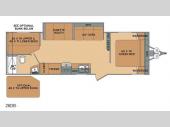 Floorplan - 2015 Shasta RVs Oasis 26DB