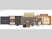 Floorplan - 2015 Forest River RV Vengeance Super Sport 320A