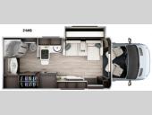 Floorplan - 2015 Leisure Travel Unity U24MB