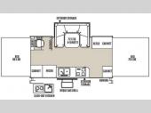 Floorplan - 2015 Forest River RV Rockwood High Wall Series HW277