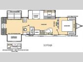 Floorplan - 2015 Coachmen RV Catalina 323TSQB