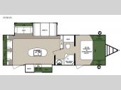 Floorplan - 2015 Forest River RV Surveyor 265RLDS