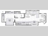 Floorplan - 2015 American Coach American Revolution 39A