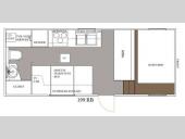 Floorplan - 2015 Allen Camper Manufacturing Outpost Lite 199 RB