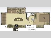 Floorplan - 2015 Open Range RV Roamer RT292RLS