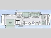 Floorplan - 2015 Thor Motor Coach Palazzo 36.2