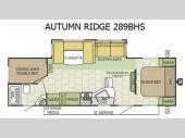 Floorplan - 2016 Starcraft Autumn Ridge 289BHS