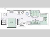 Floorplan - 2016 Thor Motor Coach Four Winds Super C 35SF