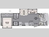 Floorplan - 2016 Forest River RV FR3 30DS
