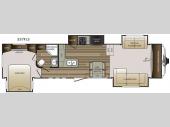 Floorplan - 2016 Keystone RV Cougar 337FLS