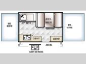 Floorplan - 2016 Forest River RV Rockwood Freedom Series 1940LTD