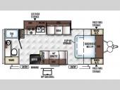Floorplan - 2016 Forest River RV Rockwood Mini Lite 2502KS