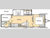 Floorplan - 2016 Coachmen RV Catalina 293DDS