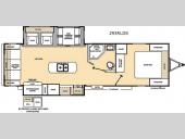 Floorplan - 2016 Coachmen RV Catalina 293RLDS