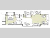 Floorplan - 2007 Fleetwood RV Discovery 39S