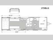 Floorplan - 2016 Eclipse Stellar Wide Lite 27DBLG