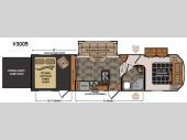 Floorplan - 2016 Dutchmen RV Voltage V-Series V3005