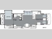 Floorplan - 2016 Holiday Rambler Ambassador 38FST