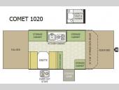 Floorplan - 2016 Starcraft Comet 1020