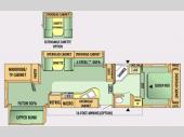 Floorplan - 2007 Jayco Jay Flight 31.5BHDS
