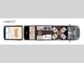 Floorplan - 2016 Airstream RV Interstate Lounge EXT Lounge EXT