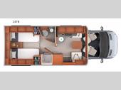 Floorplan - 2016 Leisure Travel Unity U24TB