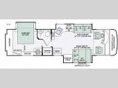 Floorplan - 2016 Thor Motor Coach Palazzo 33.4
