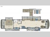 Floorplan - 2016 Forest River RV Berkshire XLT 43A