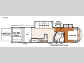 Floorplan - 2016 Forest River RV XLR Thunderbolt 340AMP
