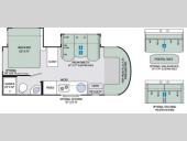 Floorplan - 2016 Thor Motor Coach Citation Sprinter 24SS